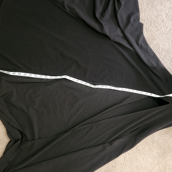 Chic Black Strapless Maxi Dress - Picture 7 of 9